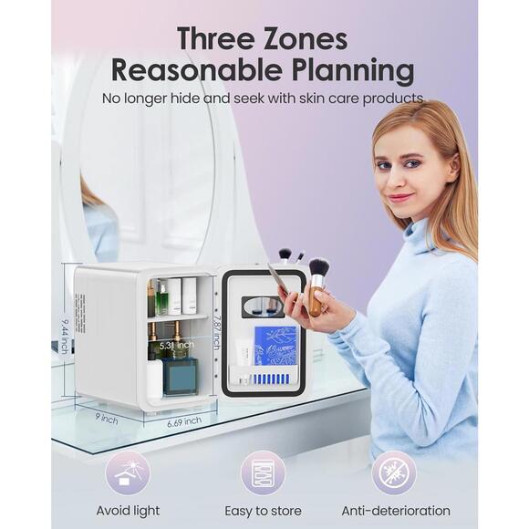 Mini Fridge - Perfect for Skincare and Beverages *Brand New* - Picture 2 of 2